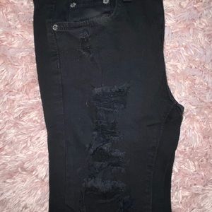 LF distressed jeans